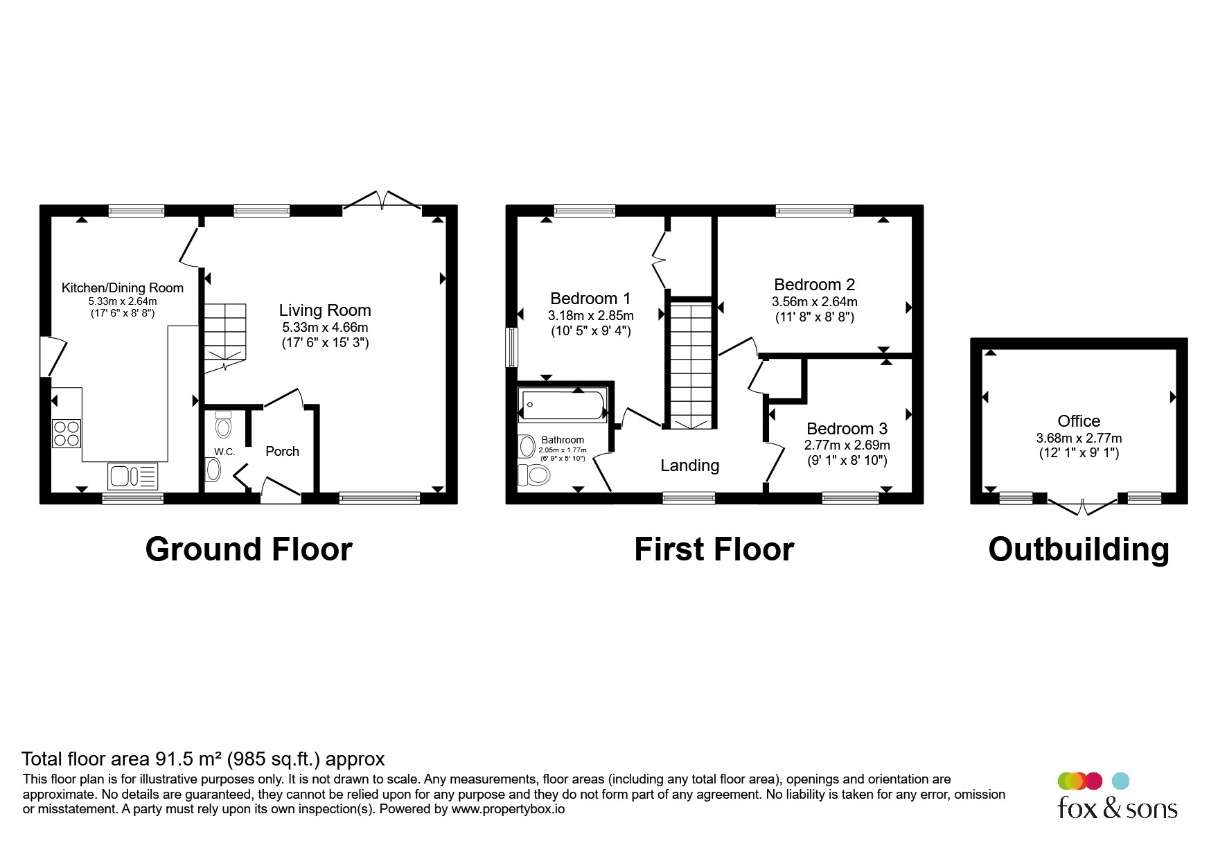 7, The Acorns, Hassocks floorplan