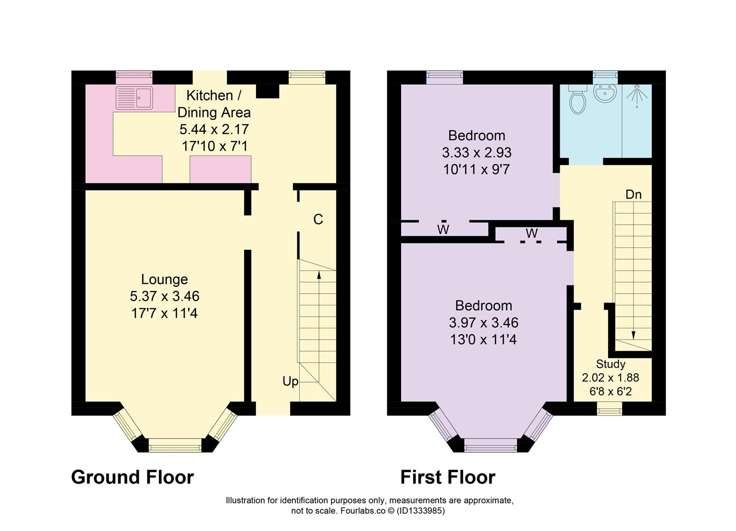 22, st james court/Arklay street, dundee floorplan