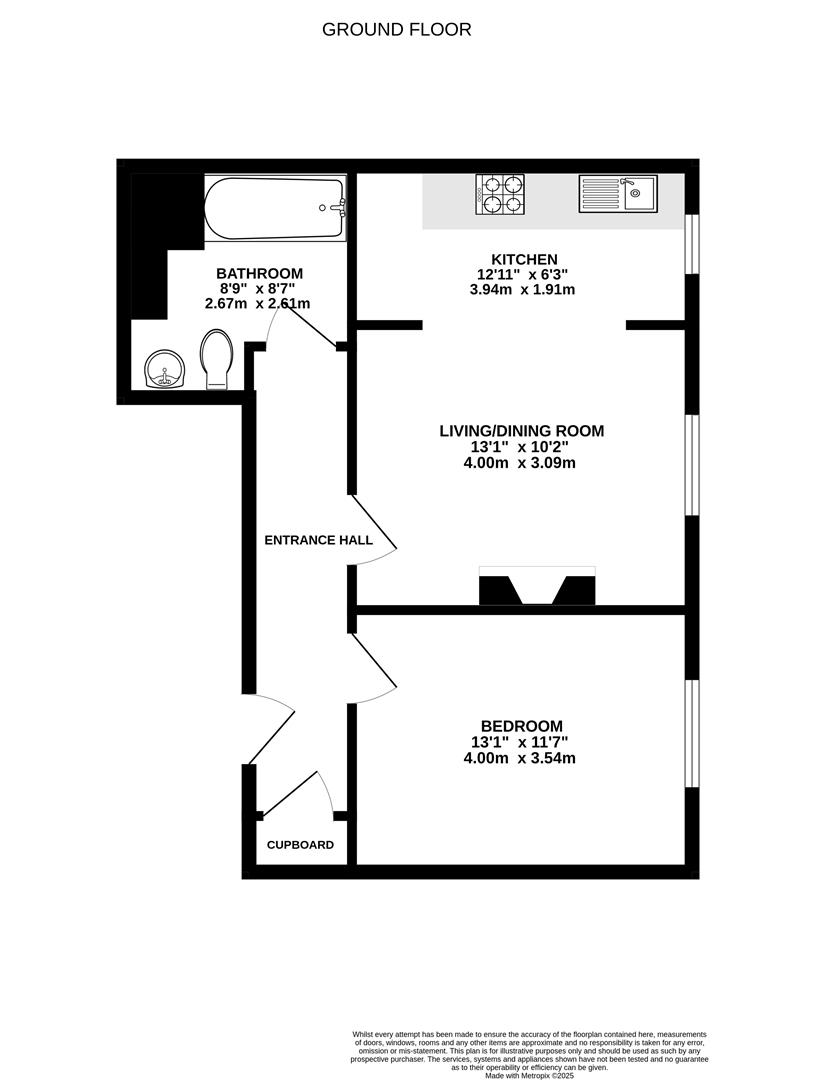 5 Suffolk House, 82 Eastgate Street, Gloucester floorplan