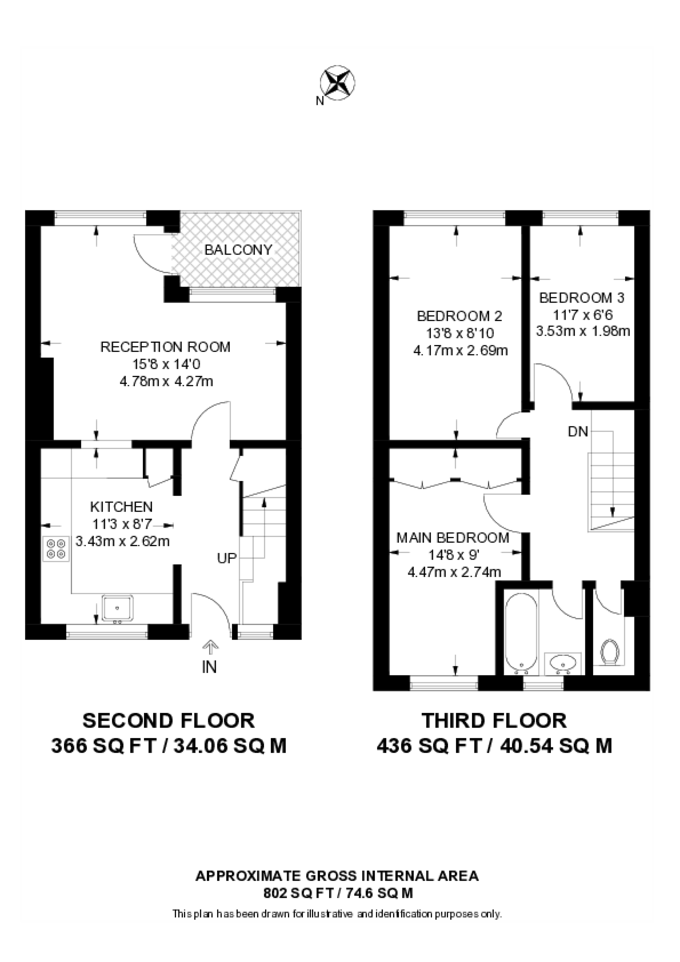 Maida Vale, Maida Vale floorplan