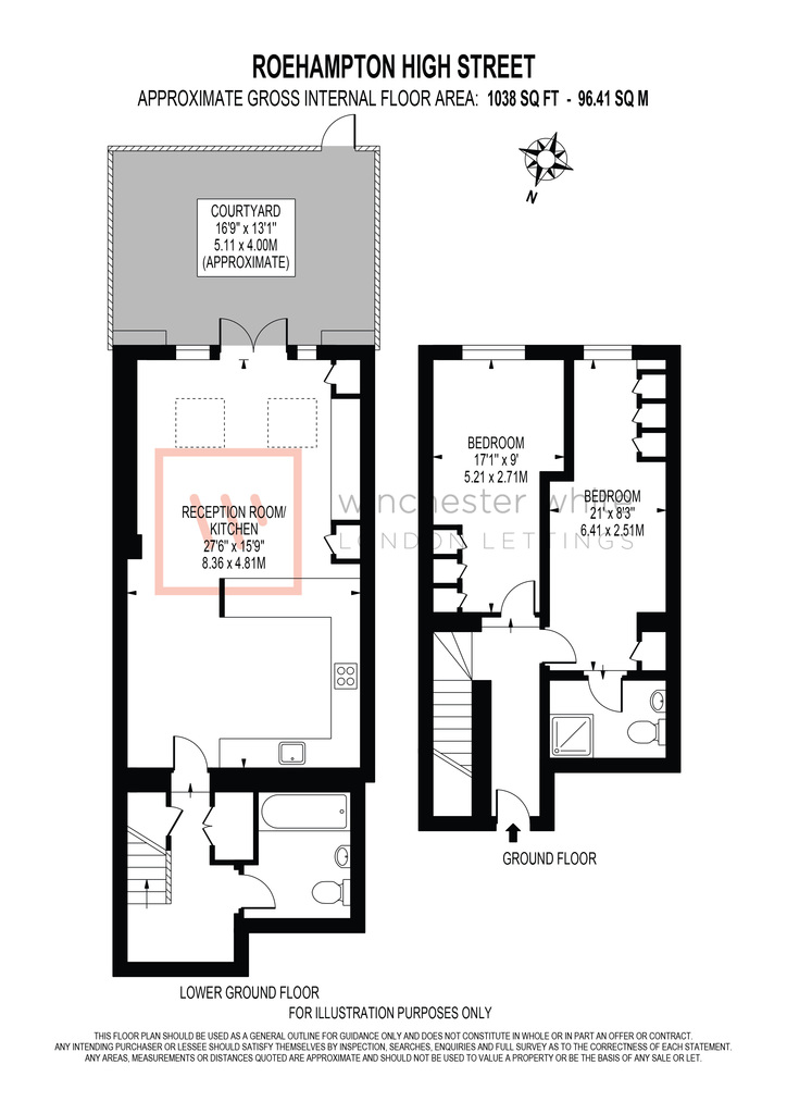 34b, Roehampton High Street, London floorplan