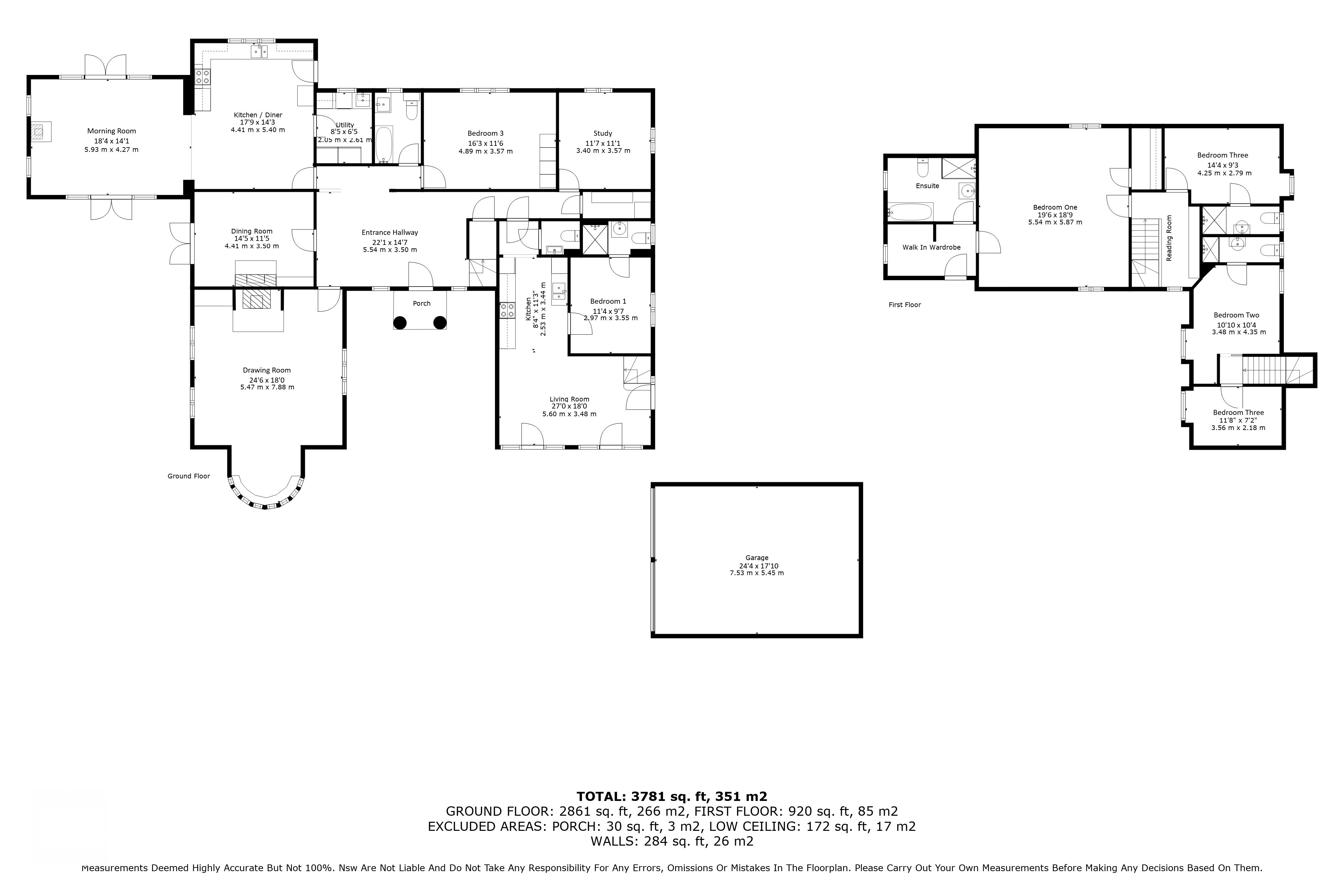 Merryfield, 64-66, Downhouse Road, Waterlooville, Hampshre floorplan
