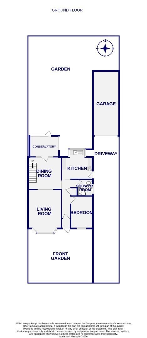 26, Broome Close, York floorplan