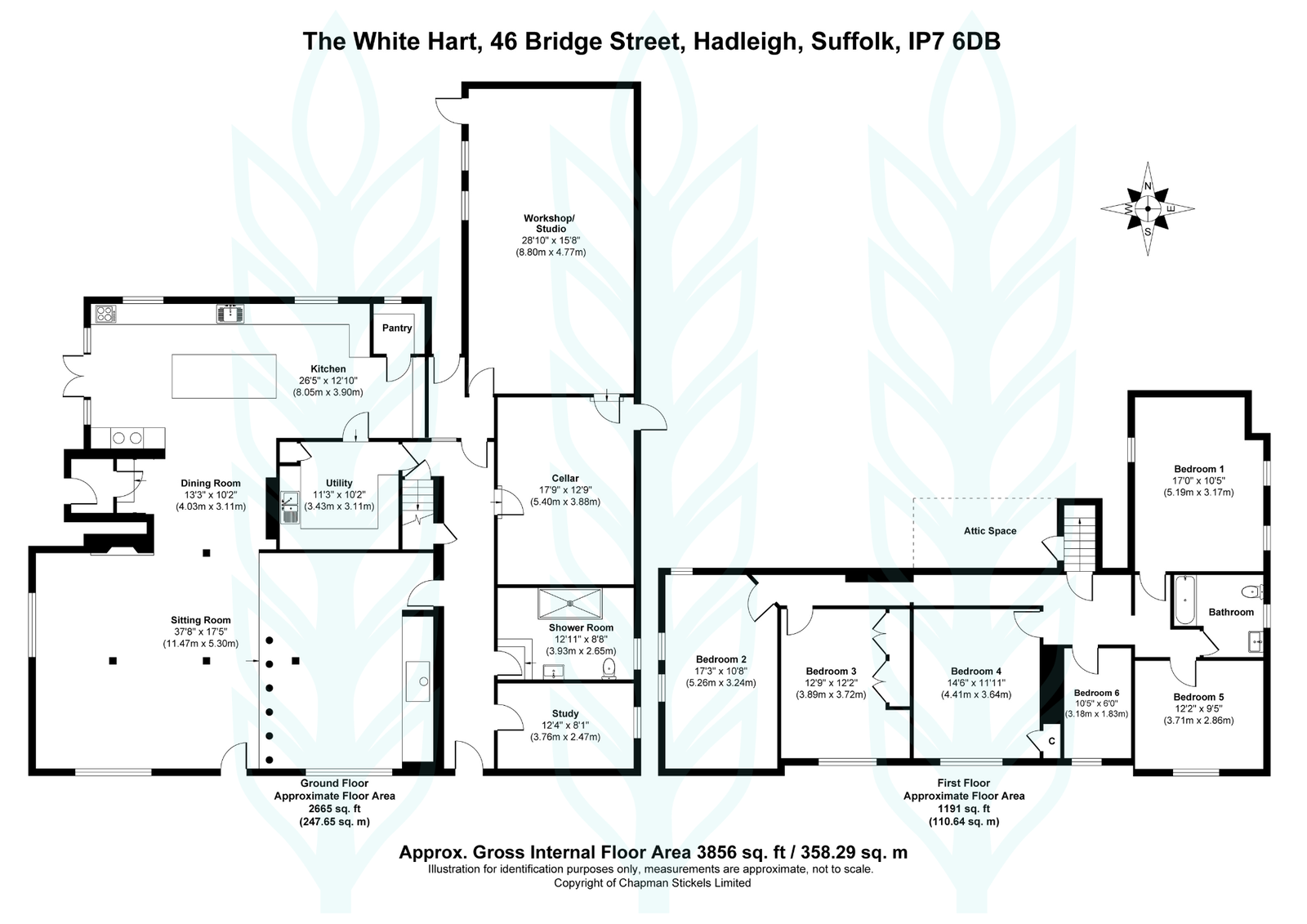 The White Hart, Bridge Street, Hadleigh floorplan