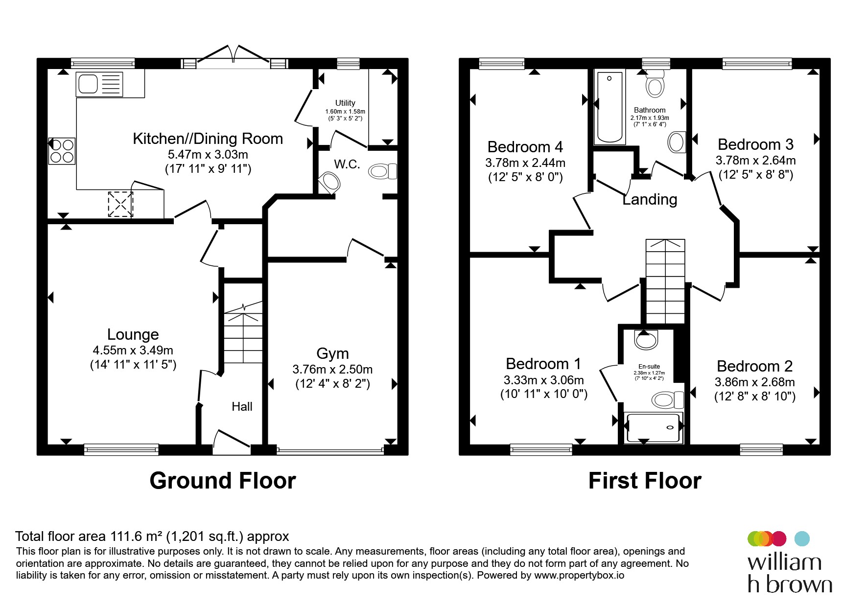 1, Collier Close, Doncaster floorplan