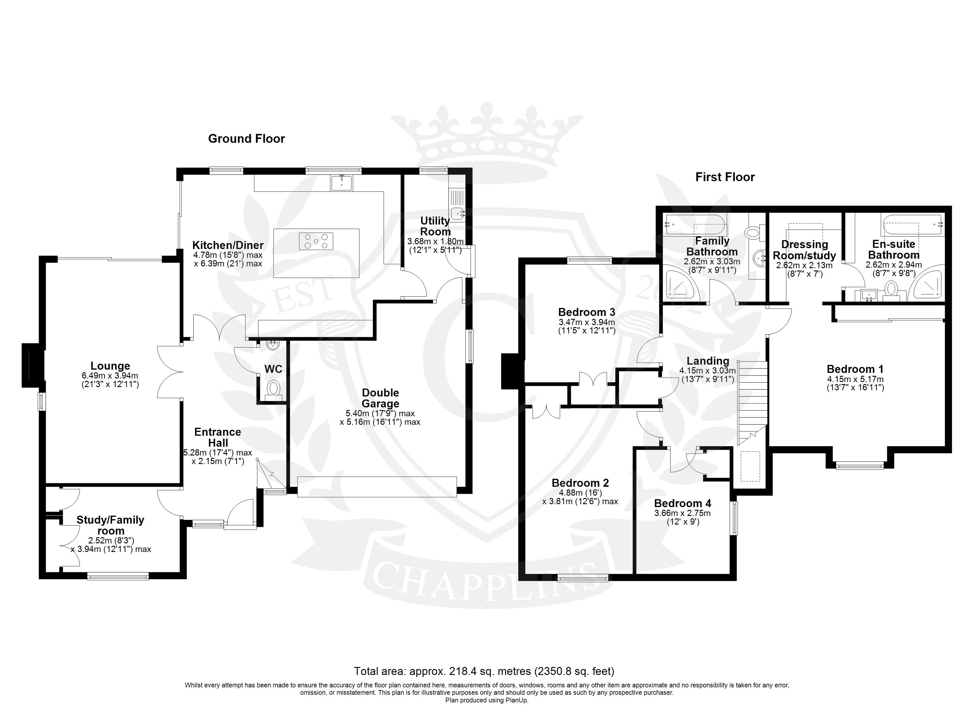 5, The Mallards, Fareham floorplan