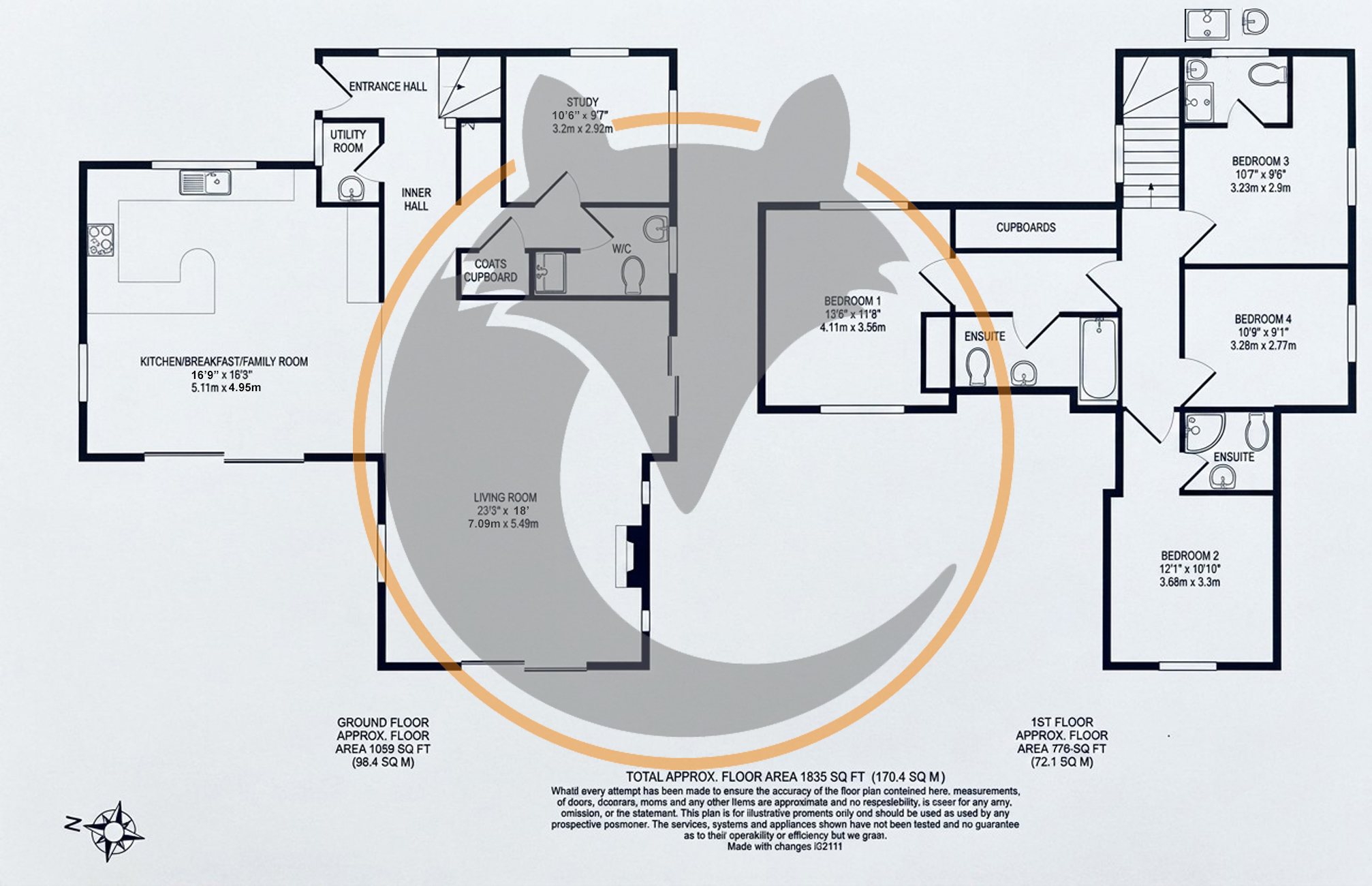 Five Thorns Cottage,, North Weirs, Hampshire floorplan