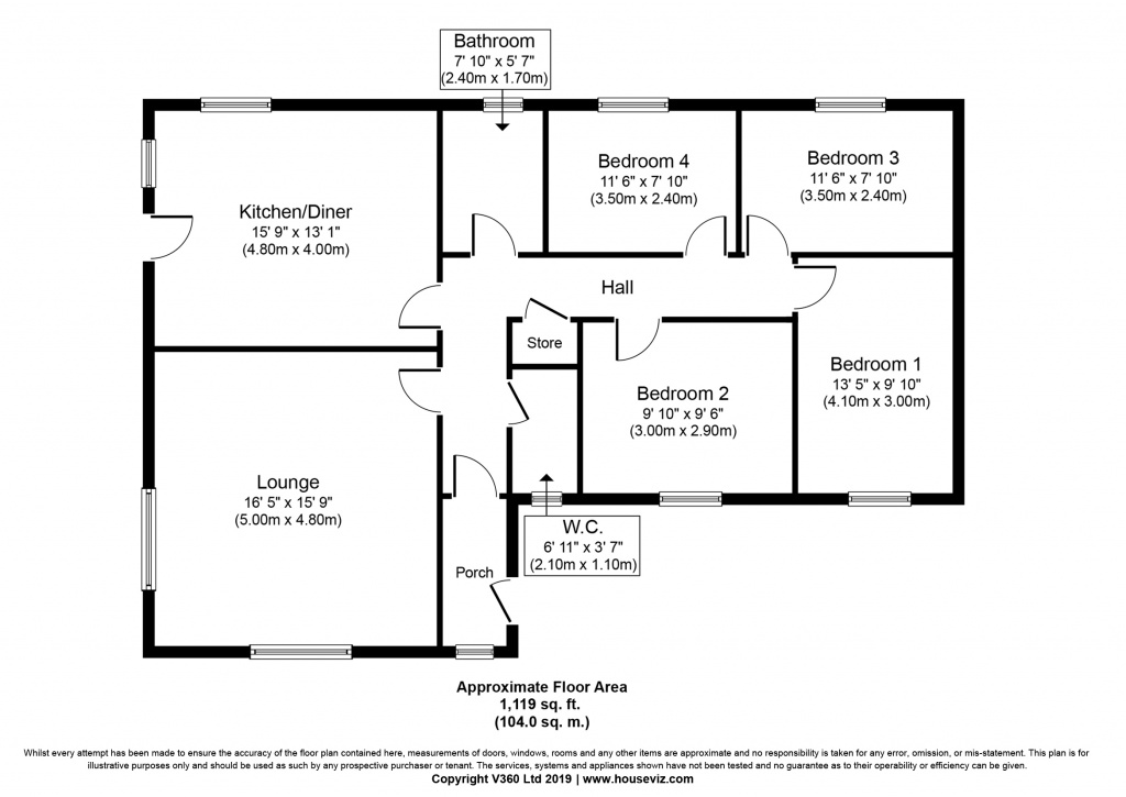 4 Bedrooms Detached bungalow for sale in Karuna Victoria Park, Minard PA32