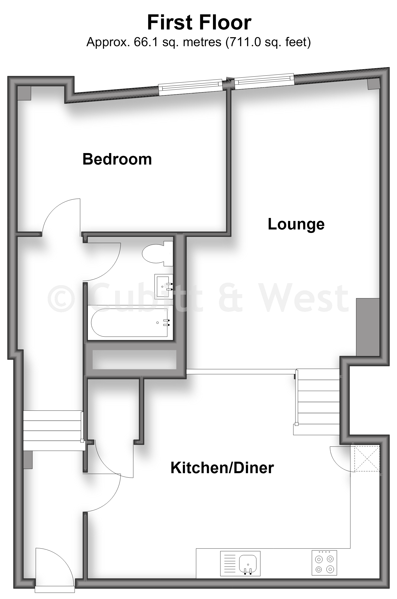 St. Martin's House, St. Martin's Walk, Dorking floorplan