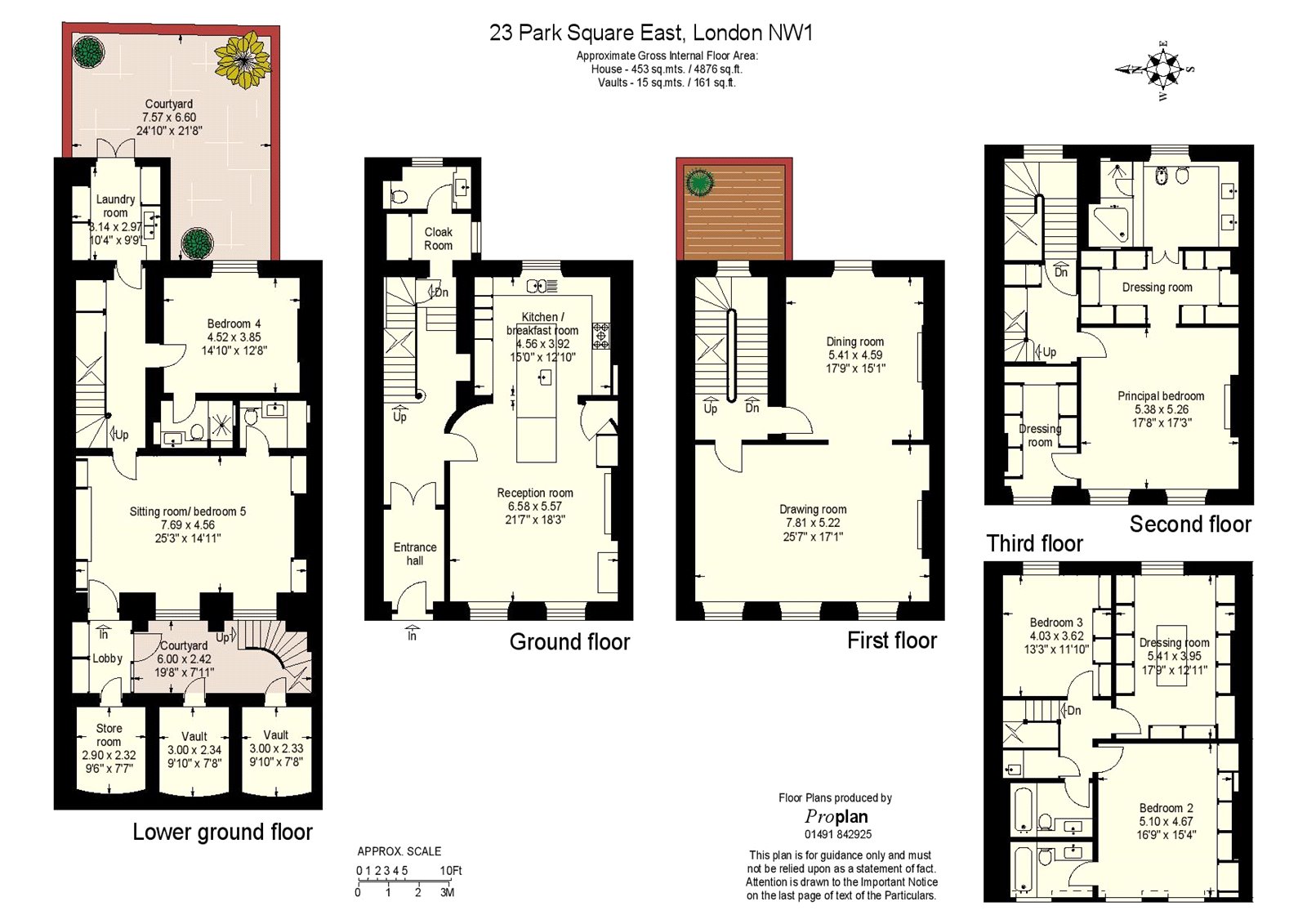 Park Square East Regent S Park London Nw1 6 Bedroom Terraced