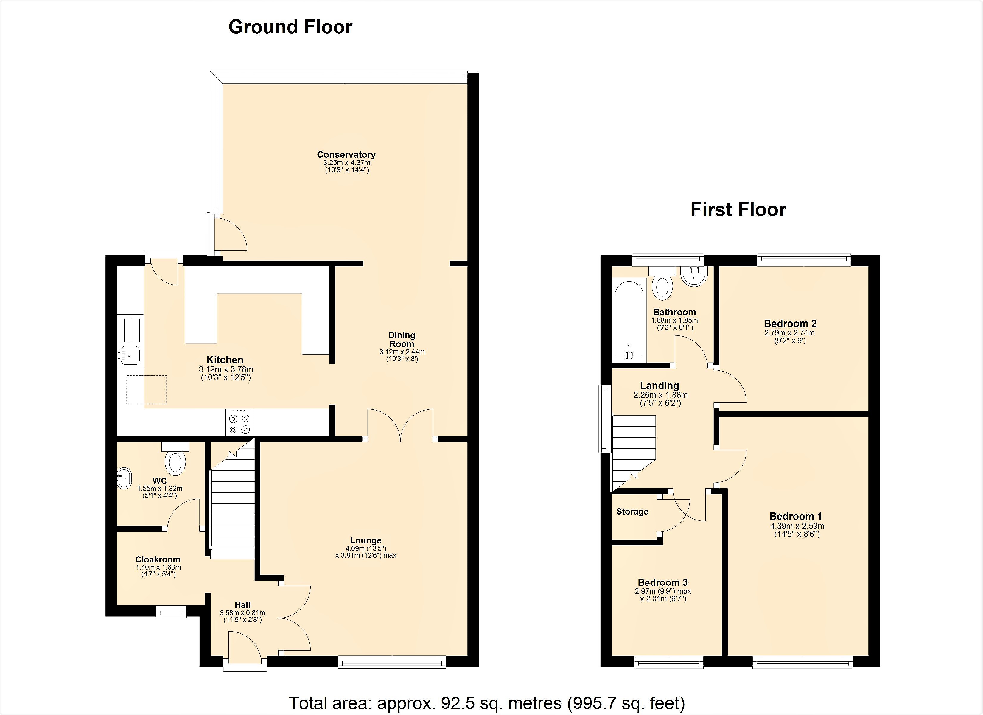 3 Bedrooms Semi-detached house for sale in Budworth Road, Great Sutton, Ellesmere Port CH66