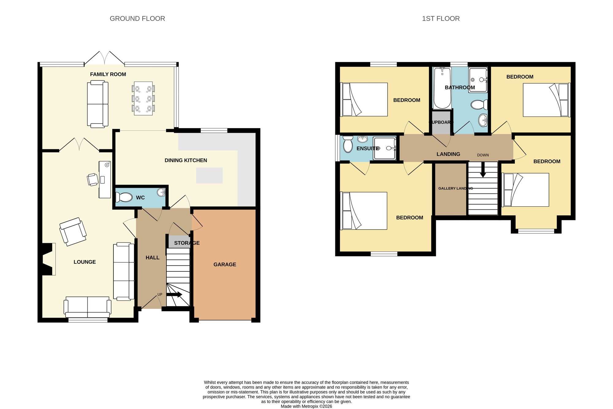 21 Hadrian Way, Carlisle floorplan