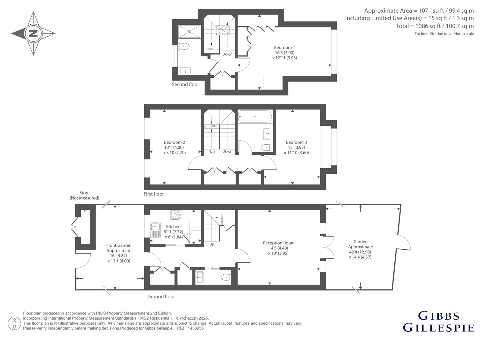 4, Swannells Walk, Rickmansworth floorplan