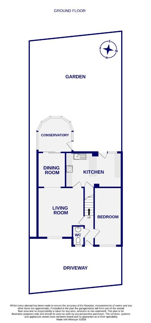 20, Bransholme Drive, York floorplan