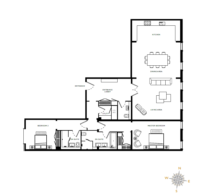 2 Bedrooms  to rent in Trinity Square, London EC3N