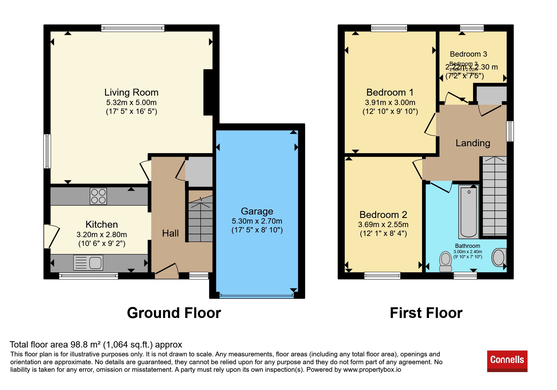 9, Melrose Drive, Cannock floorplan