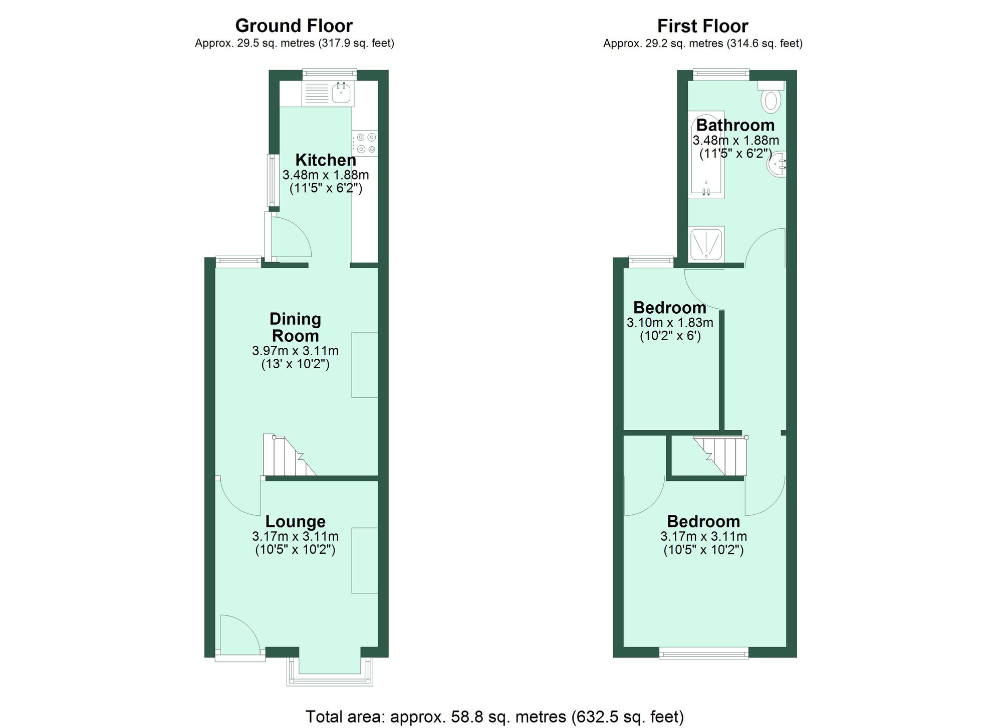 35 Cannon Road, Watford floorplan