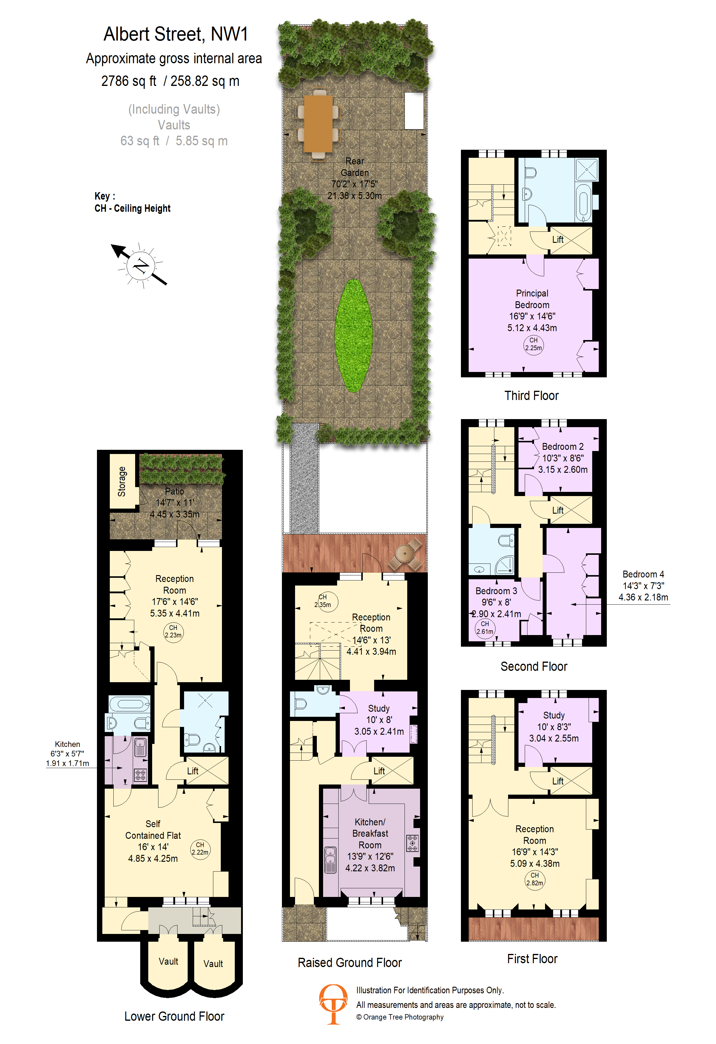 98, Albert Street, London floorplan
