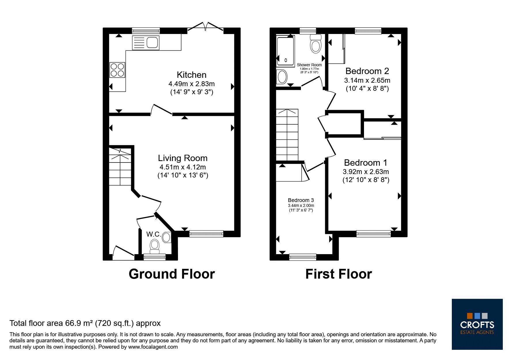 25, Graye Drive, Louth floorplan