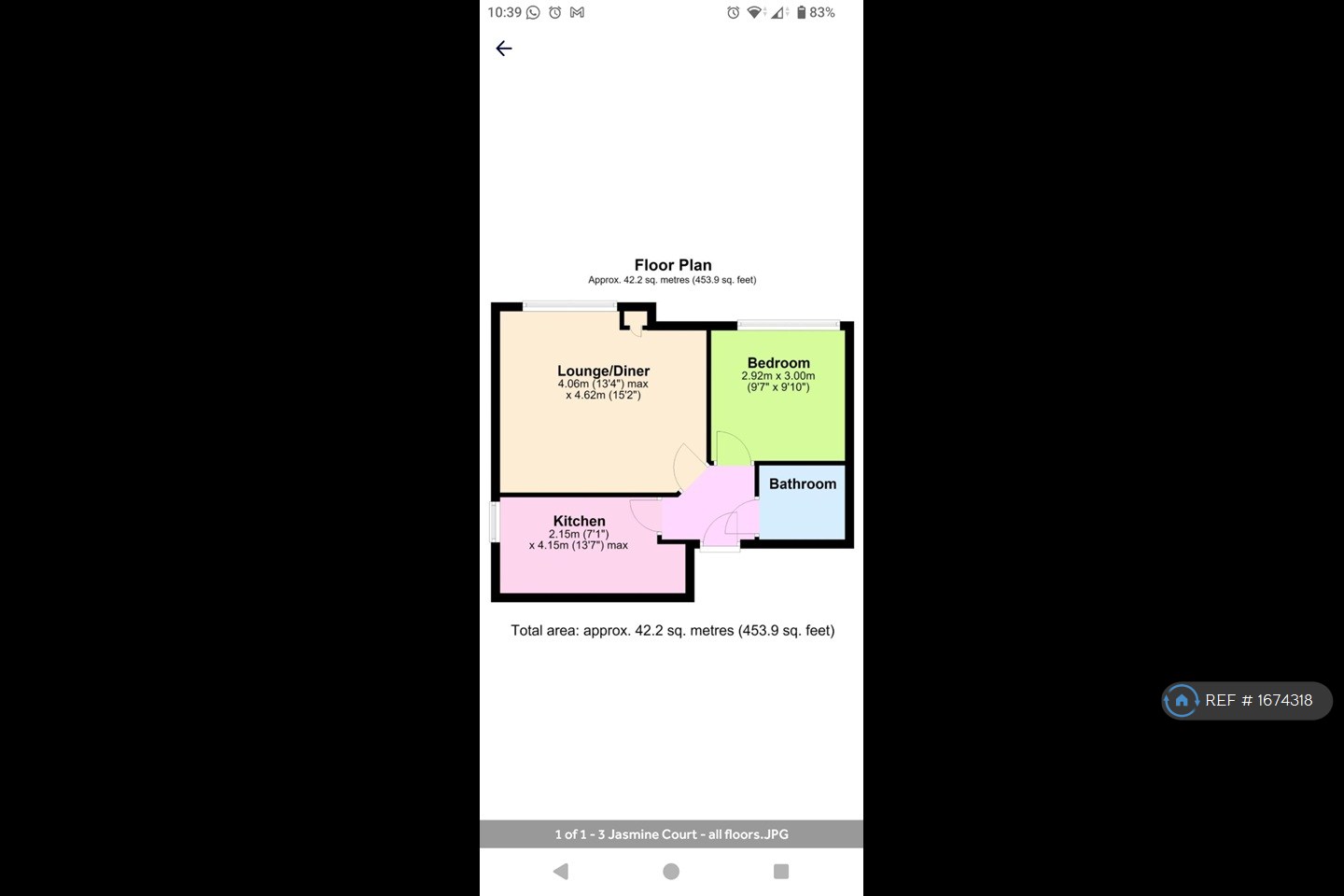 Flat, Jasmine Court Holland Road, Hove floorplan