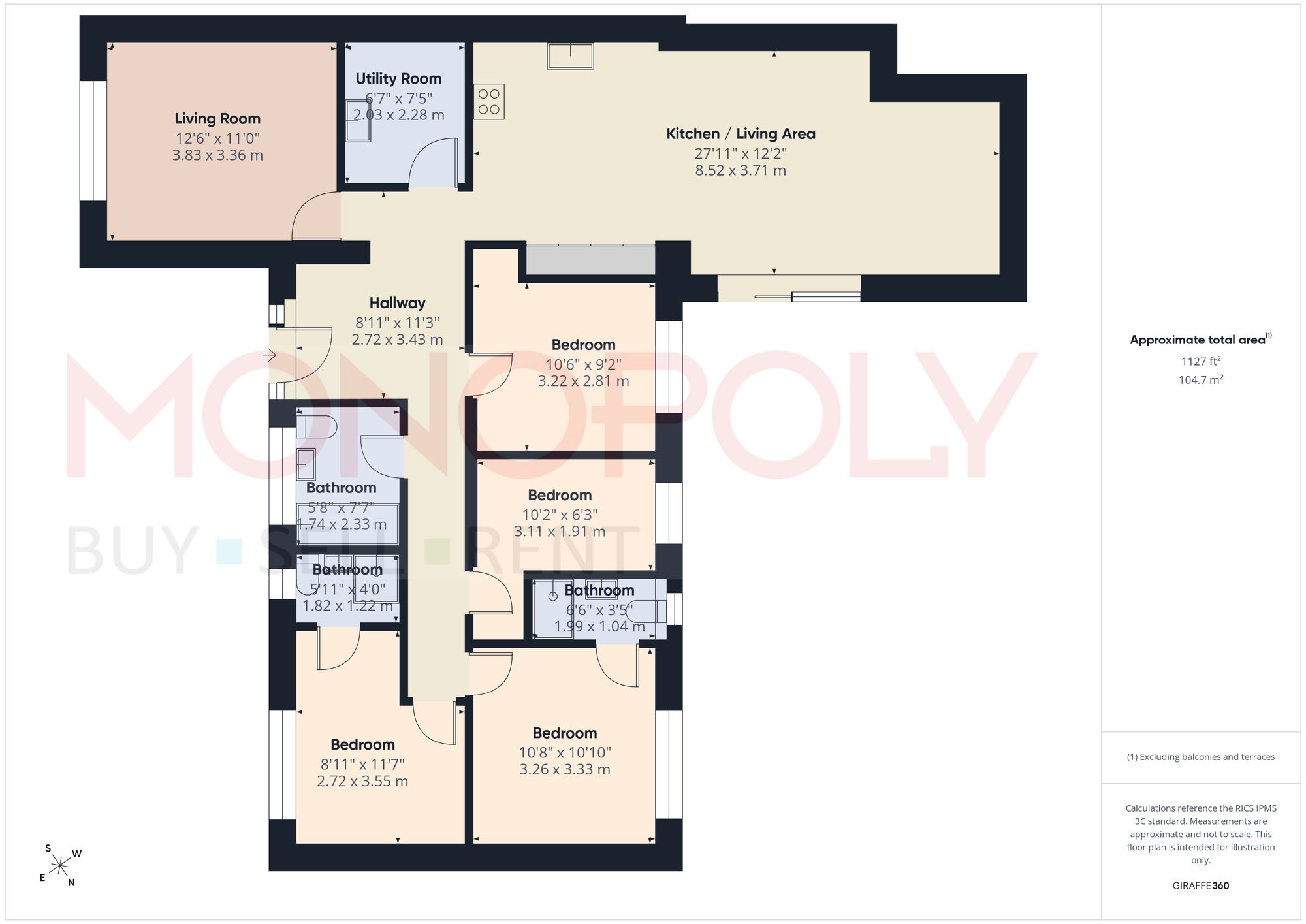 4 Oaklands Avenue, Wrexham floorplan