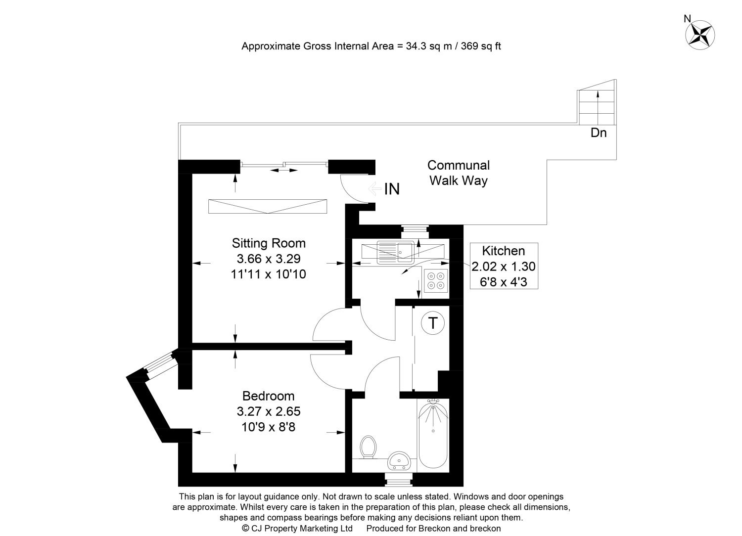 10d, Kenilworth Mews Kenilworth Avenue, Oxford floorplan