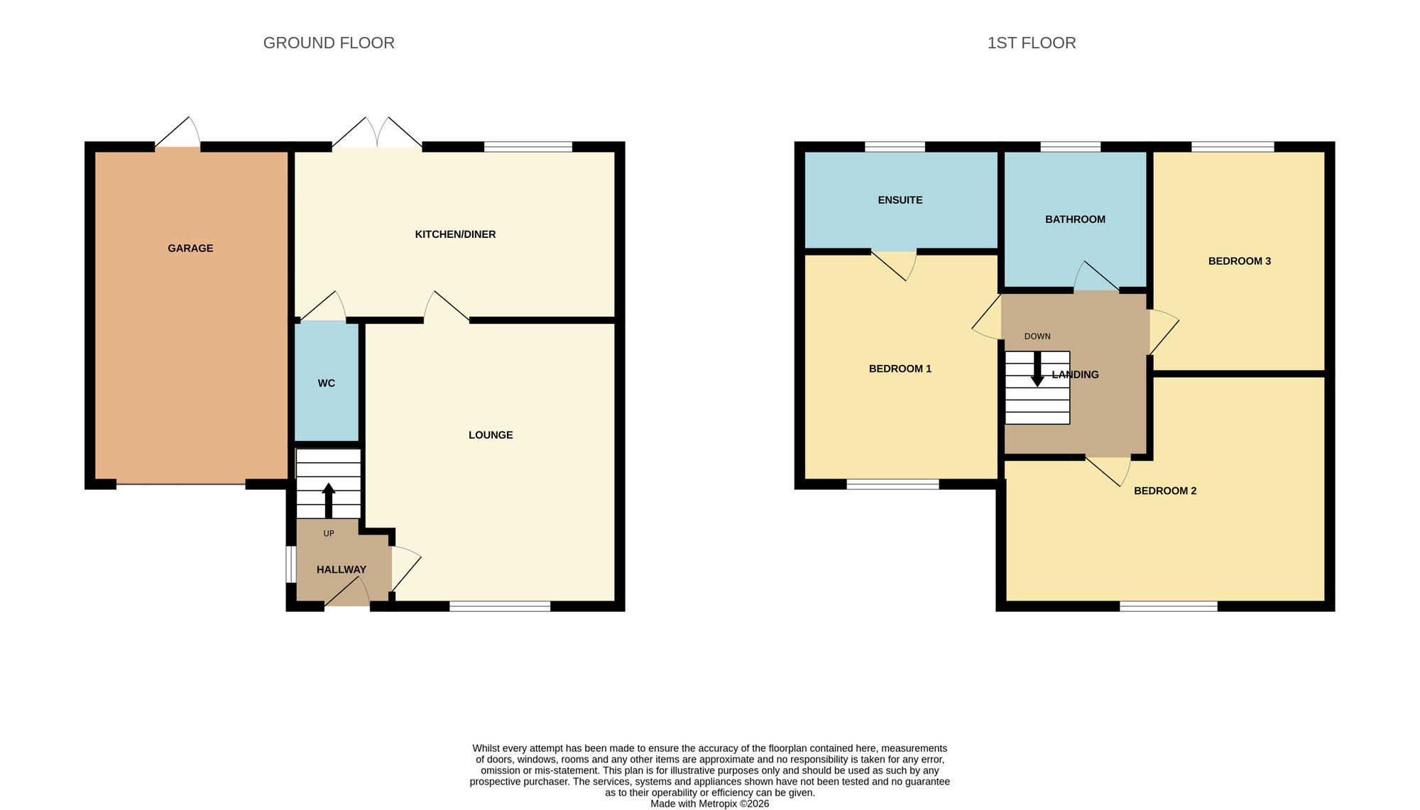 25 Godwine Close, Carlisle floorplan