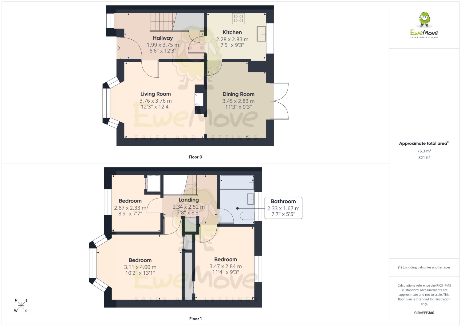 1, MOORING ROAD, ROCHESTER floorplan