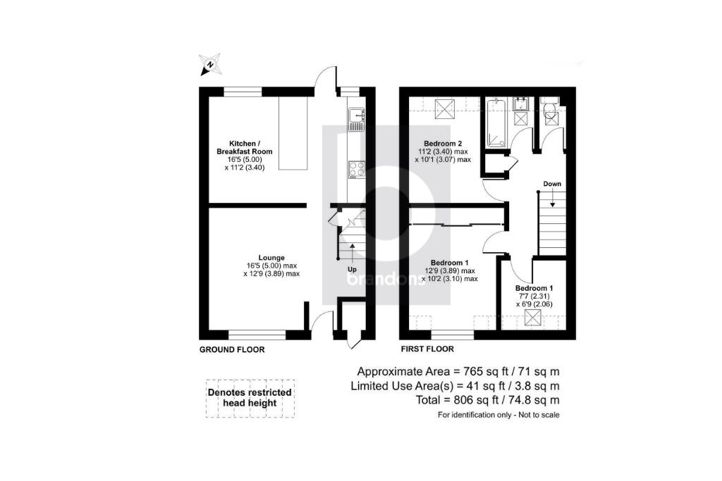 9, The Fieldings, Woking floorplan