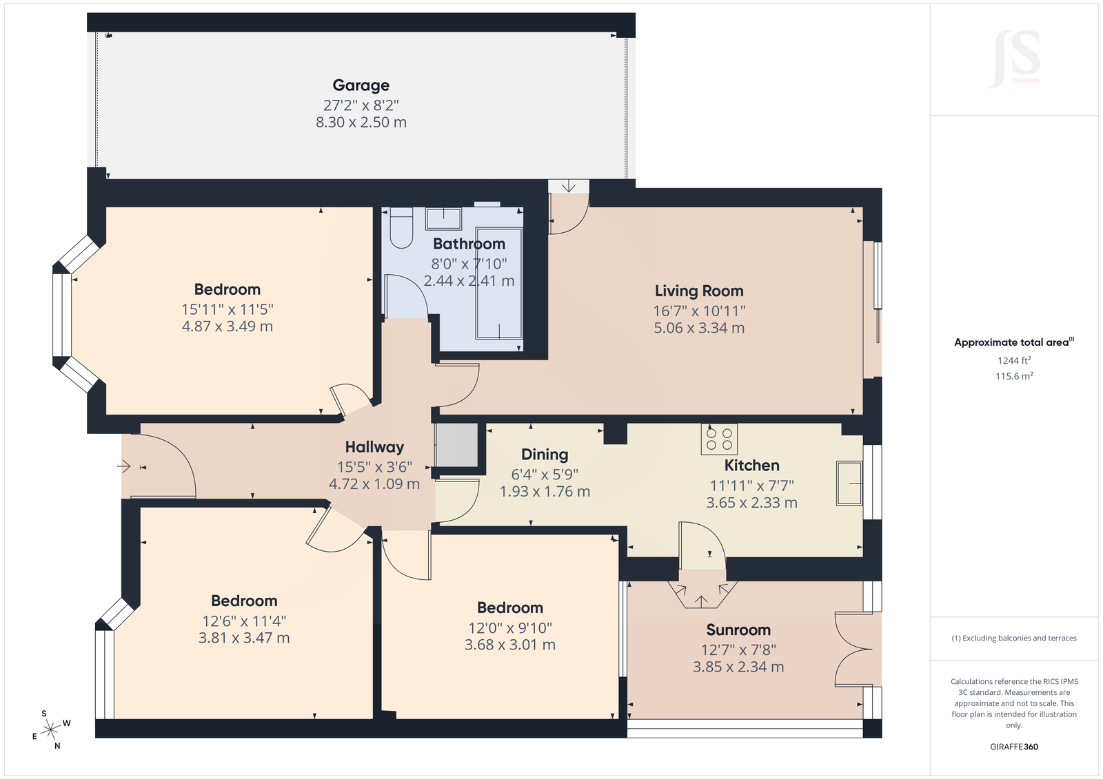 2, Hamilton Road, Lancing floorplan