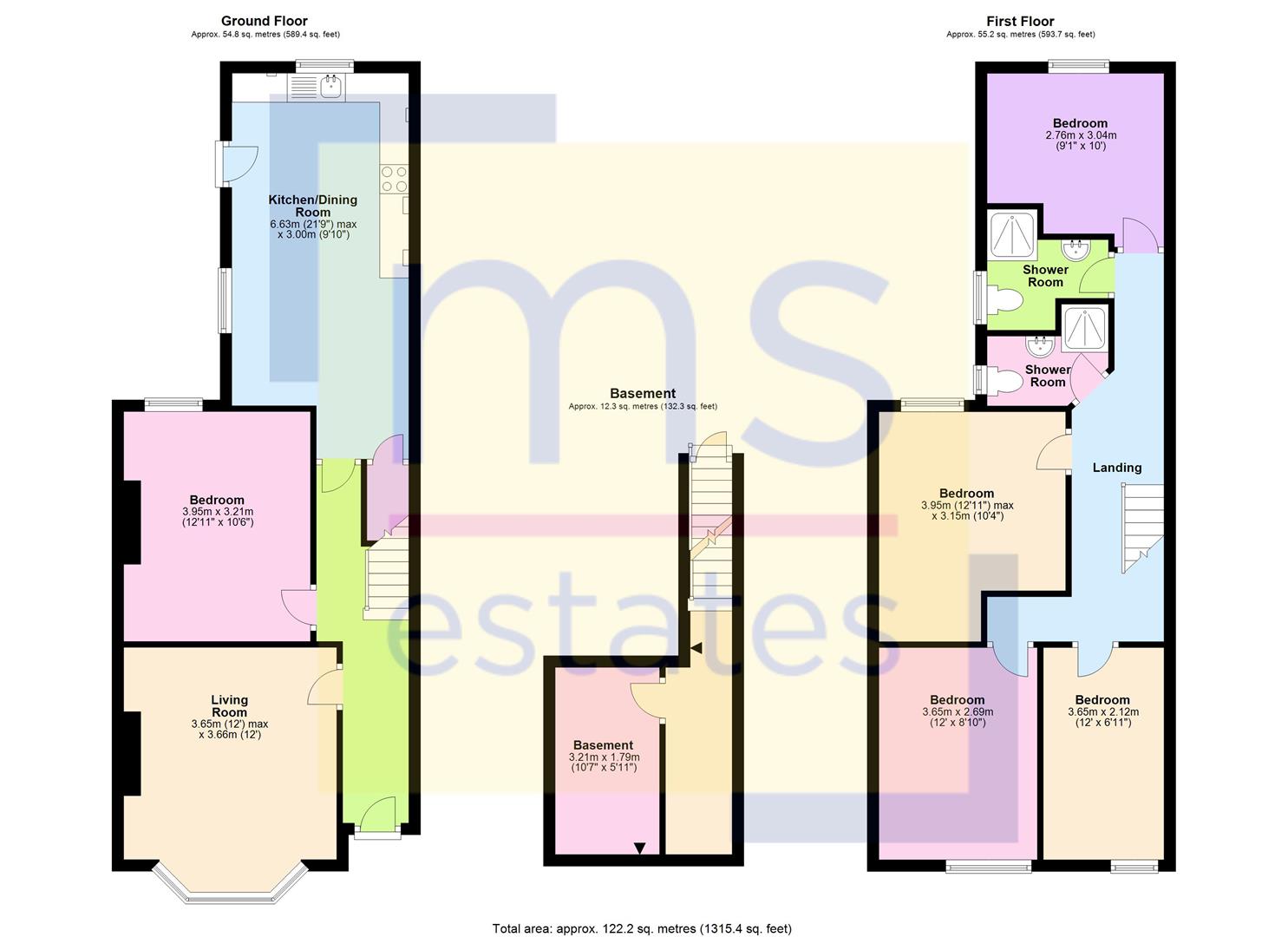 Harrington Drive, Nottingham floorplan