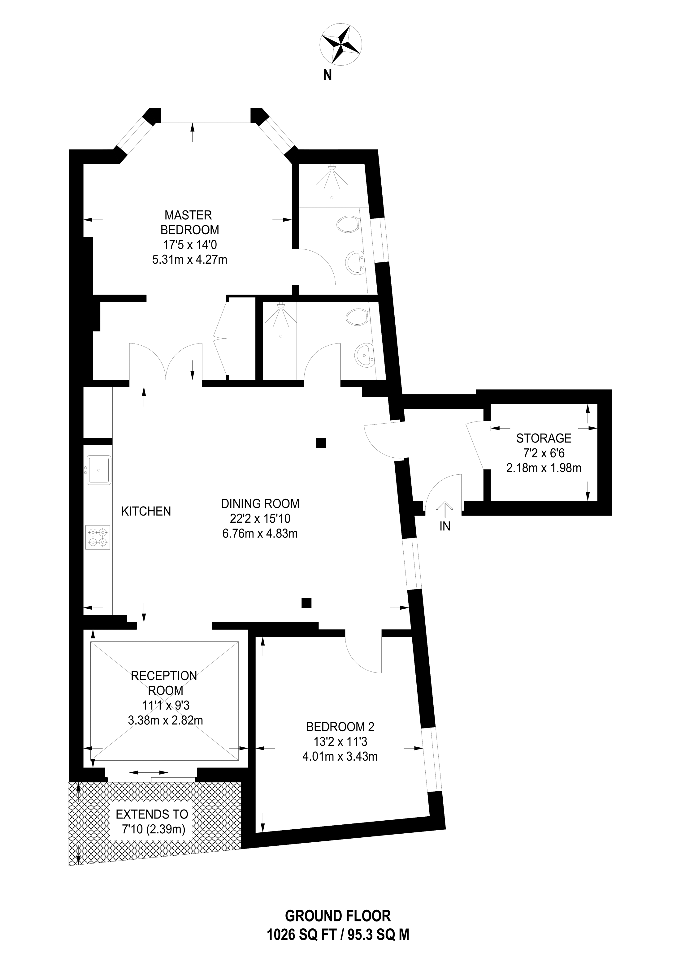 2 Bedrooms Flat to rent in Warwick Avenue, Little Venice W9