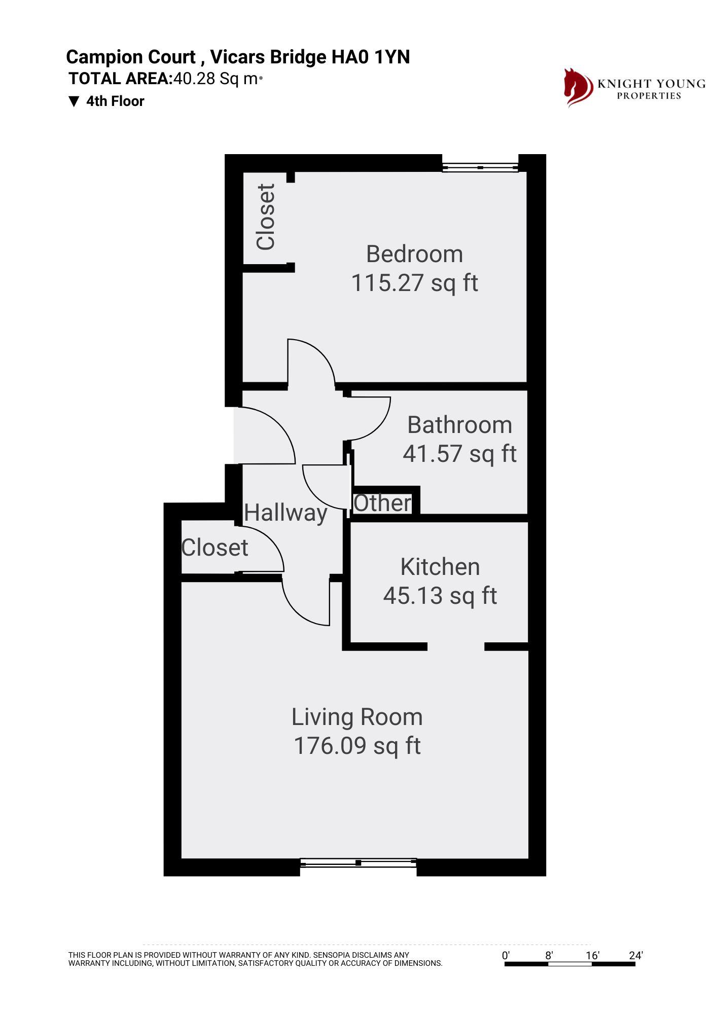 Campion Court, Wembley floorplan
