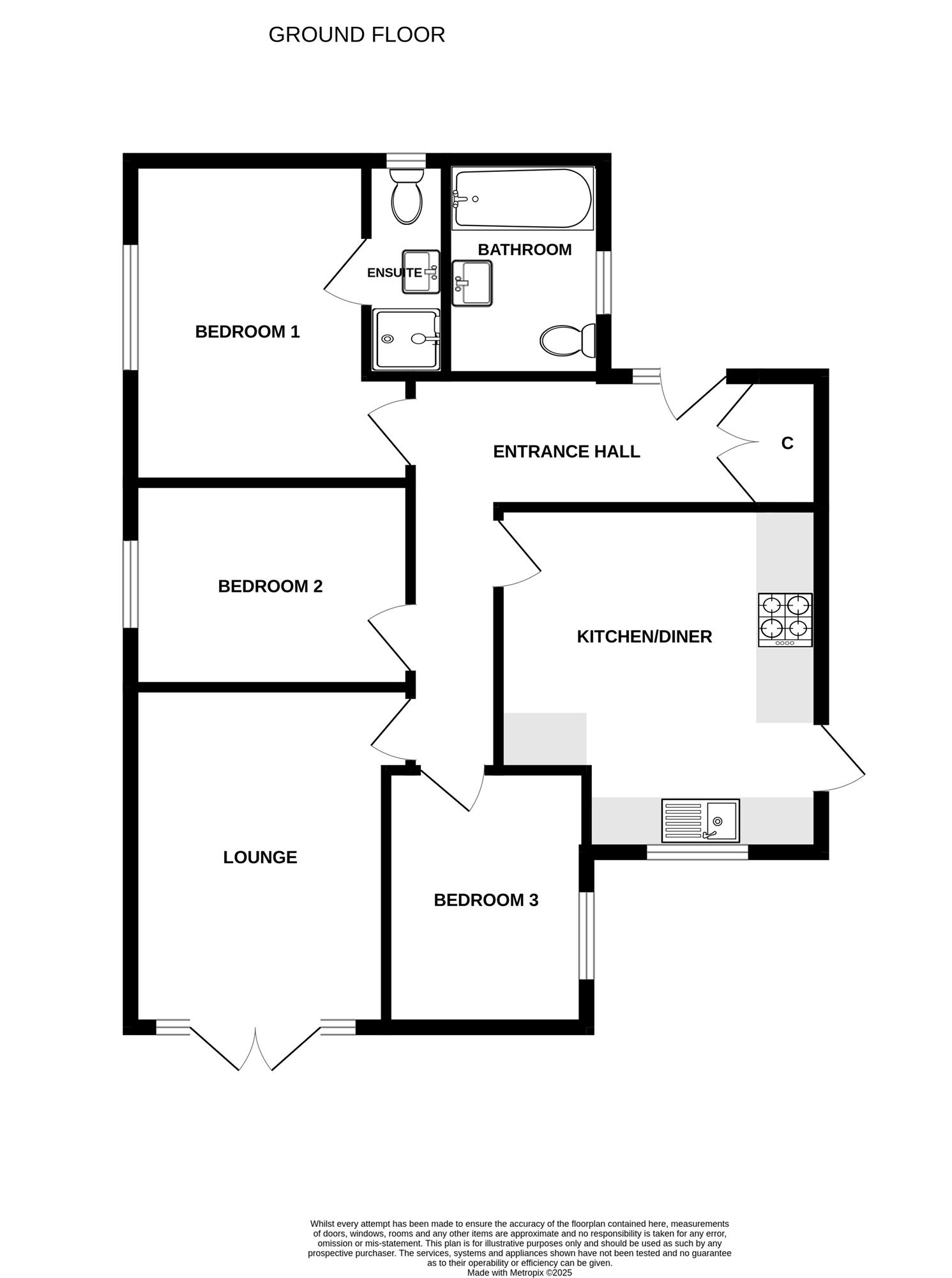 10, Castle Way, St Osyth floorplan