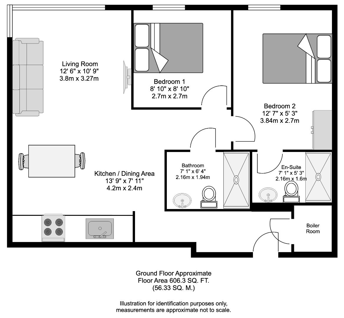 2 Bedrooms Flat for sale in City Lofts, St. Pauls Square, Sheffield S1