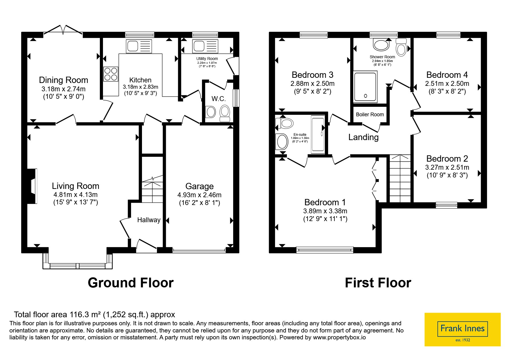 15, Naseby Drive, Nottingham floorplan