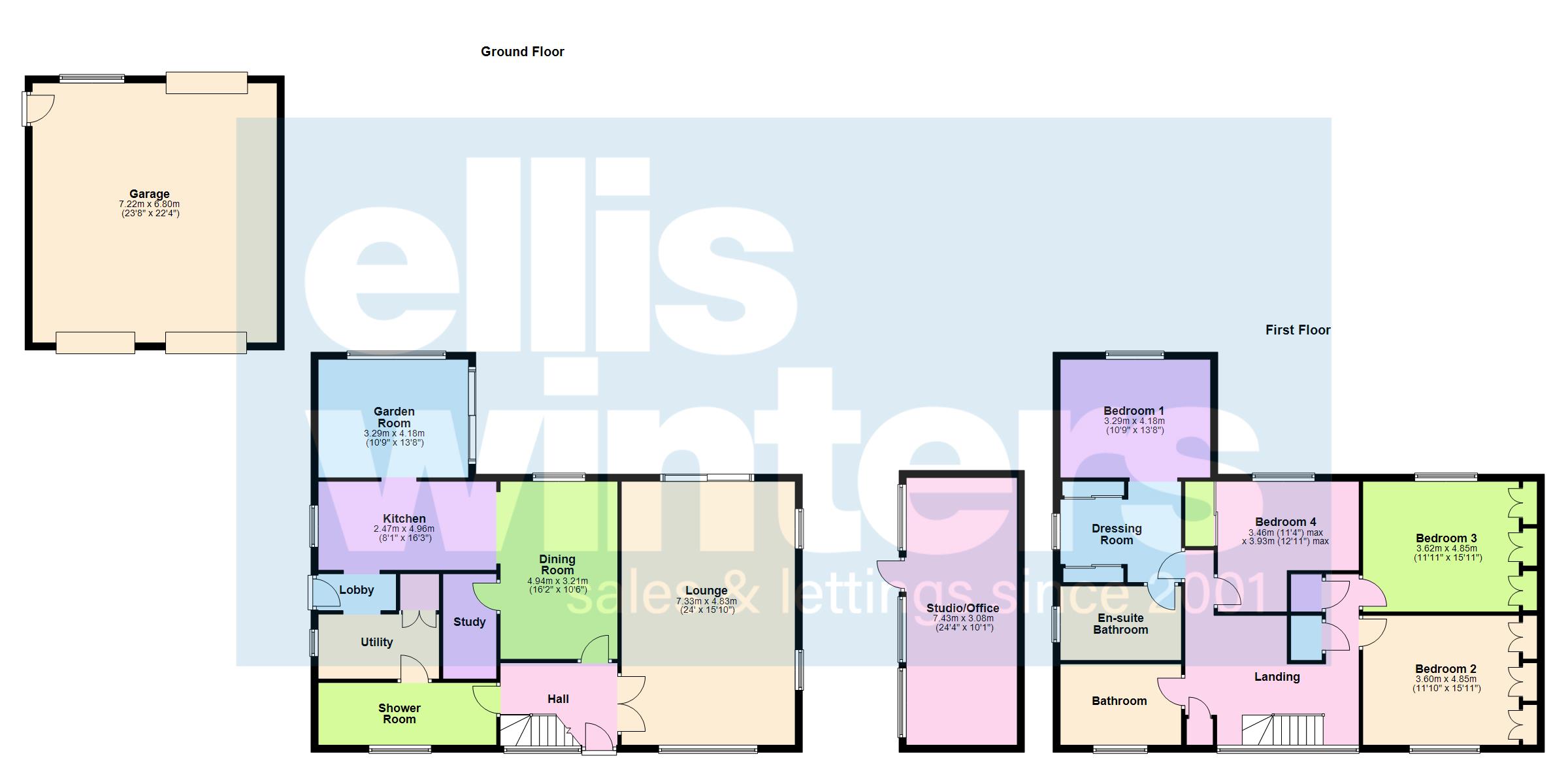 129, Knights End Road, March floorplan