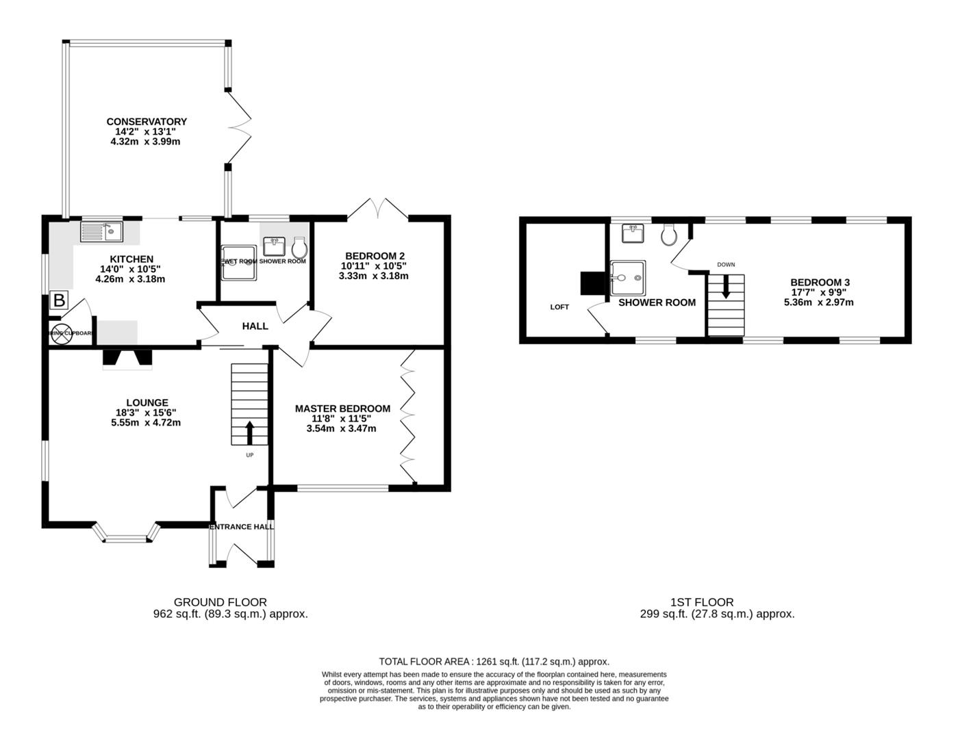 Woodstock, Crawley End, Chrishall floorplan