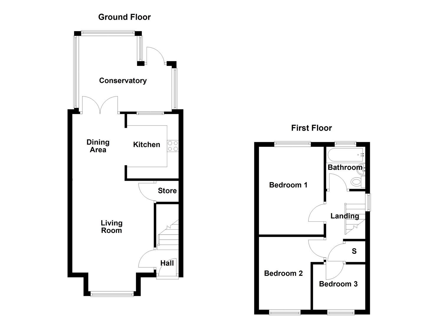 15, Blackbird Way, Biddulph floorplan