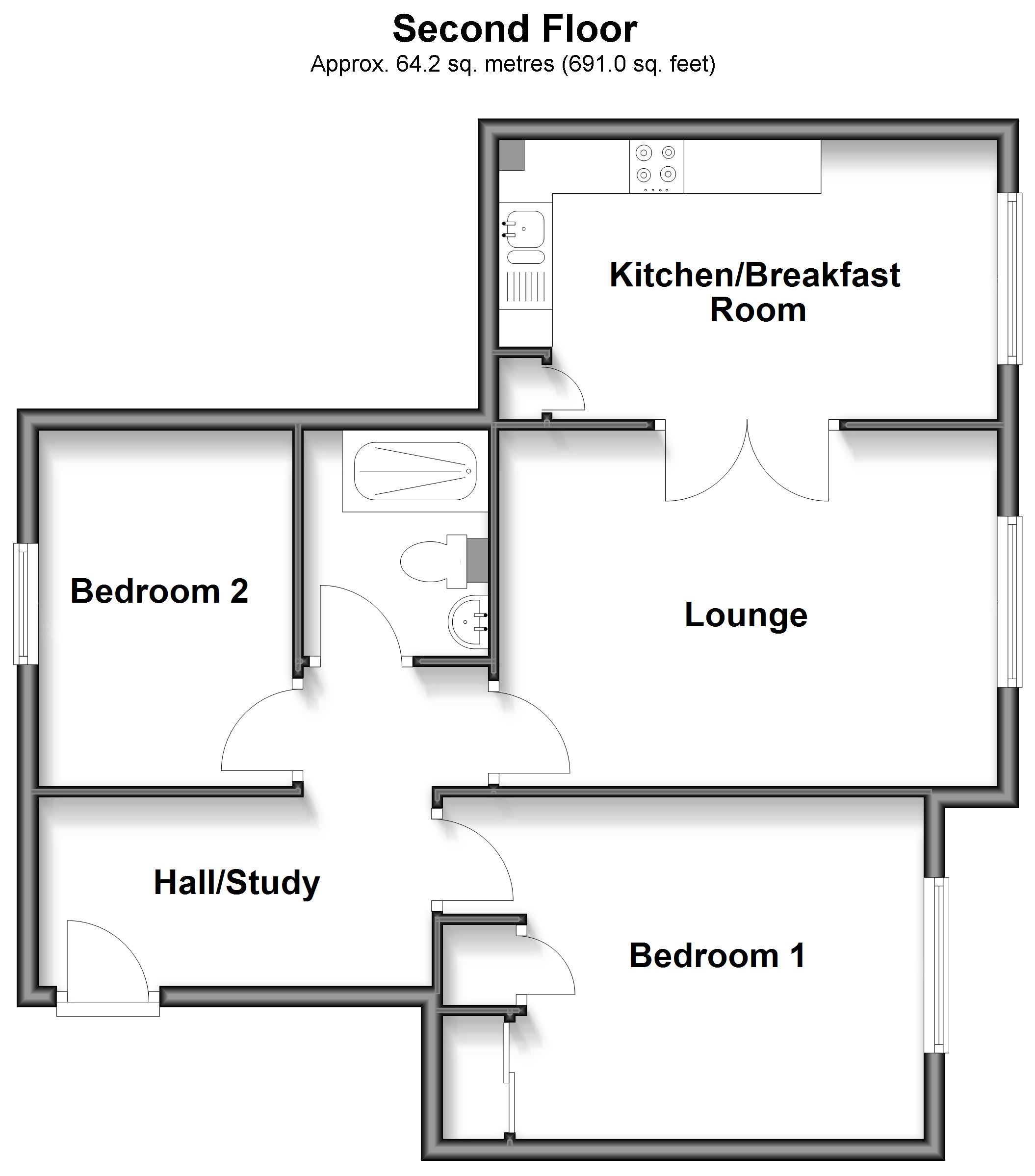 Lakeside Gardens, Chapel Road, Ashford floorplan