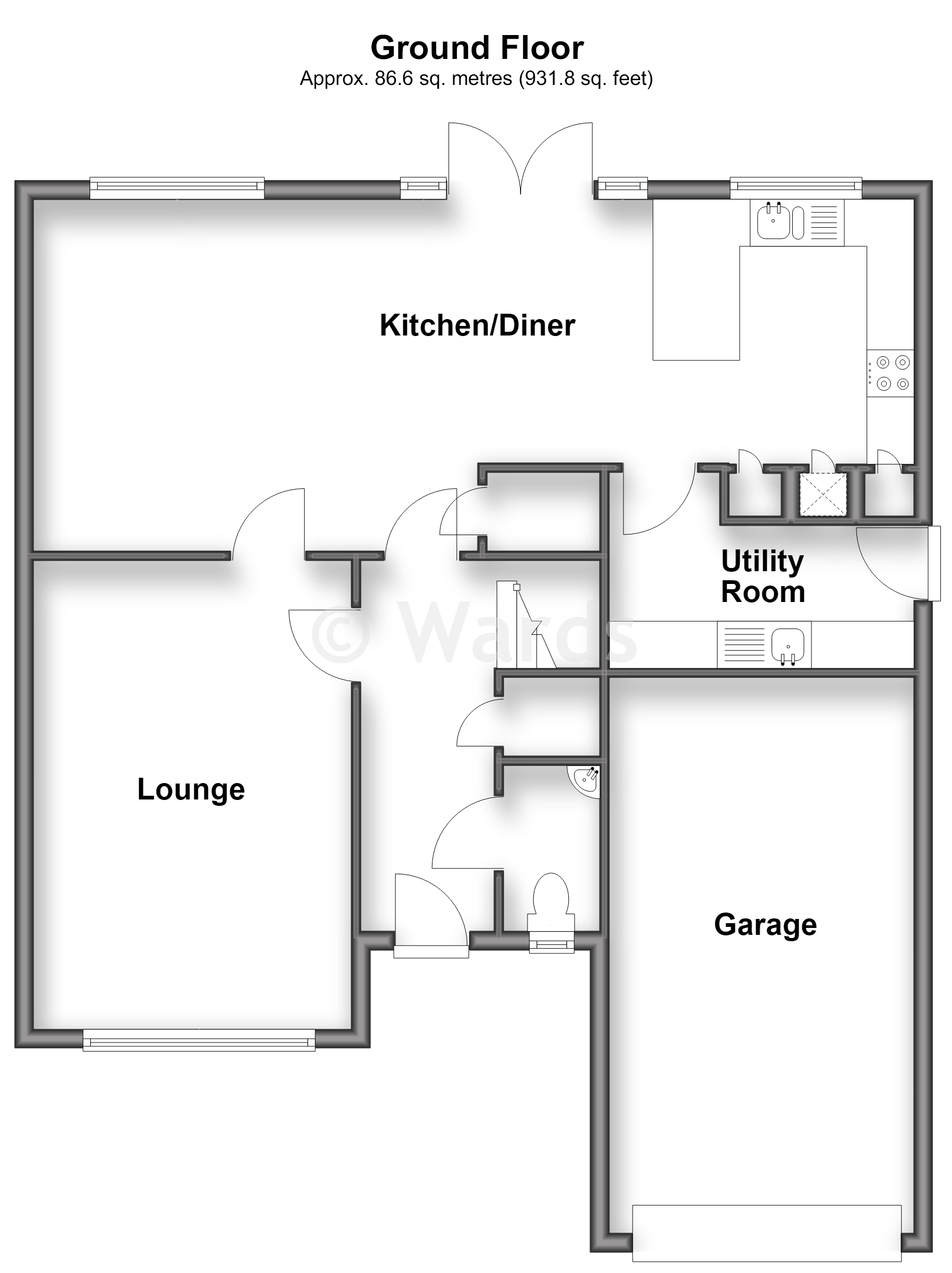 100, Knights Templar Way, Rochester floorplan