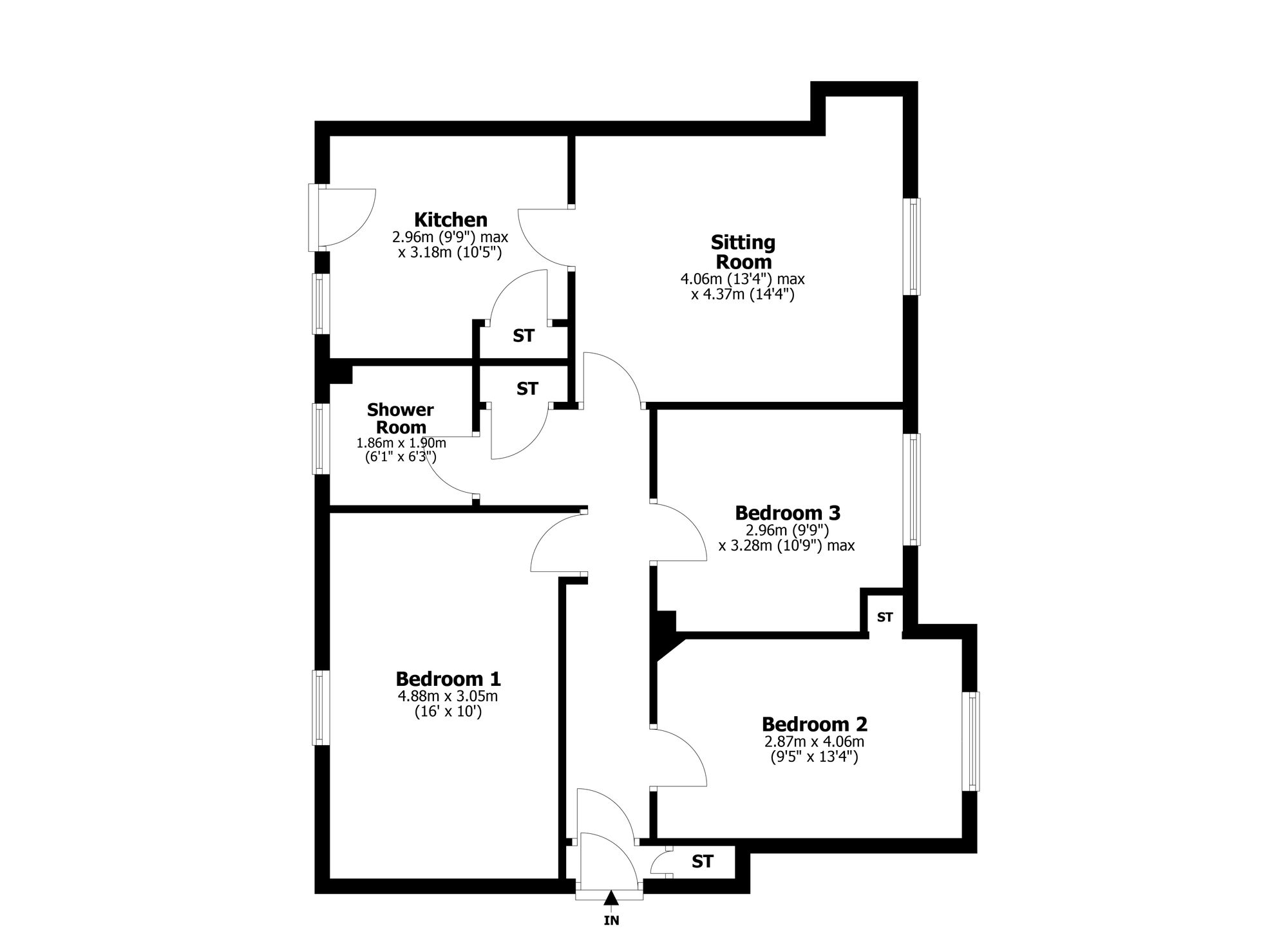 16 Randyford Street, Falkirk floorplan