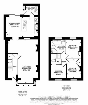 3 Bedrooms End terrace house to rent in High Street, Timsbury, Bath, Somerset BA2