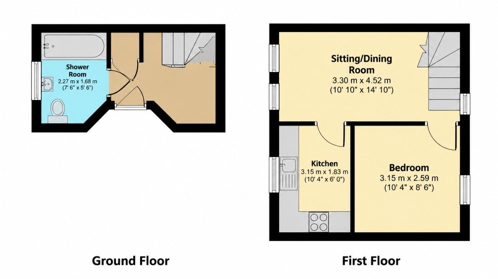 Caxton Ct, King's Lynn floorplan