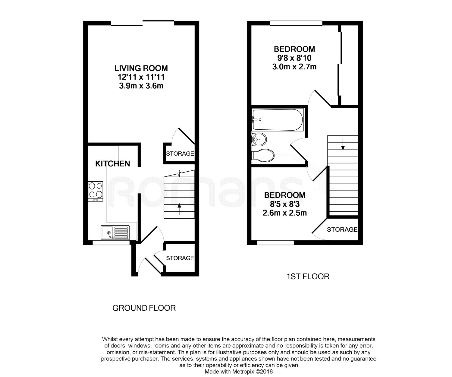 2 Bedrooms Terraced house to rent in Frensham, Bracknell RG12