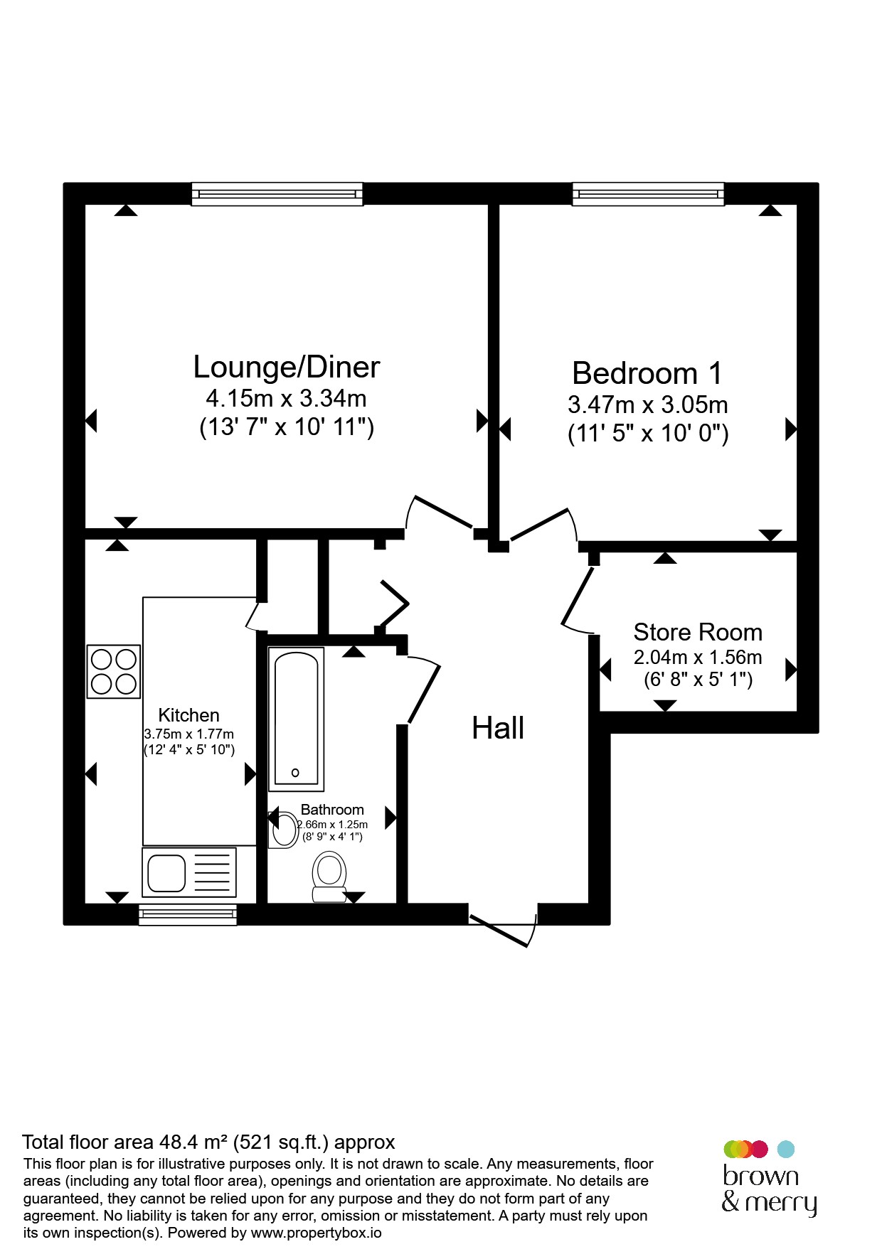 17, Albany Court, Milton Keynes floorplan