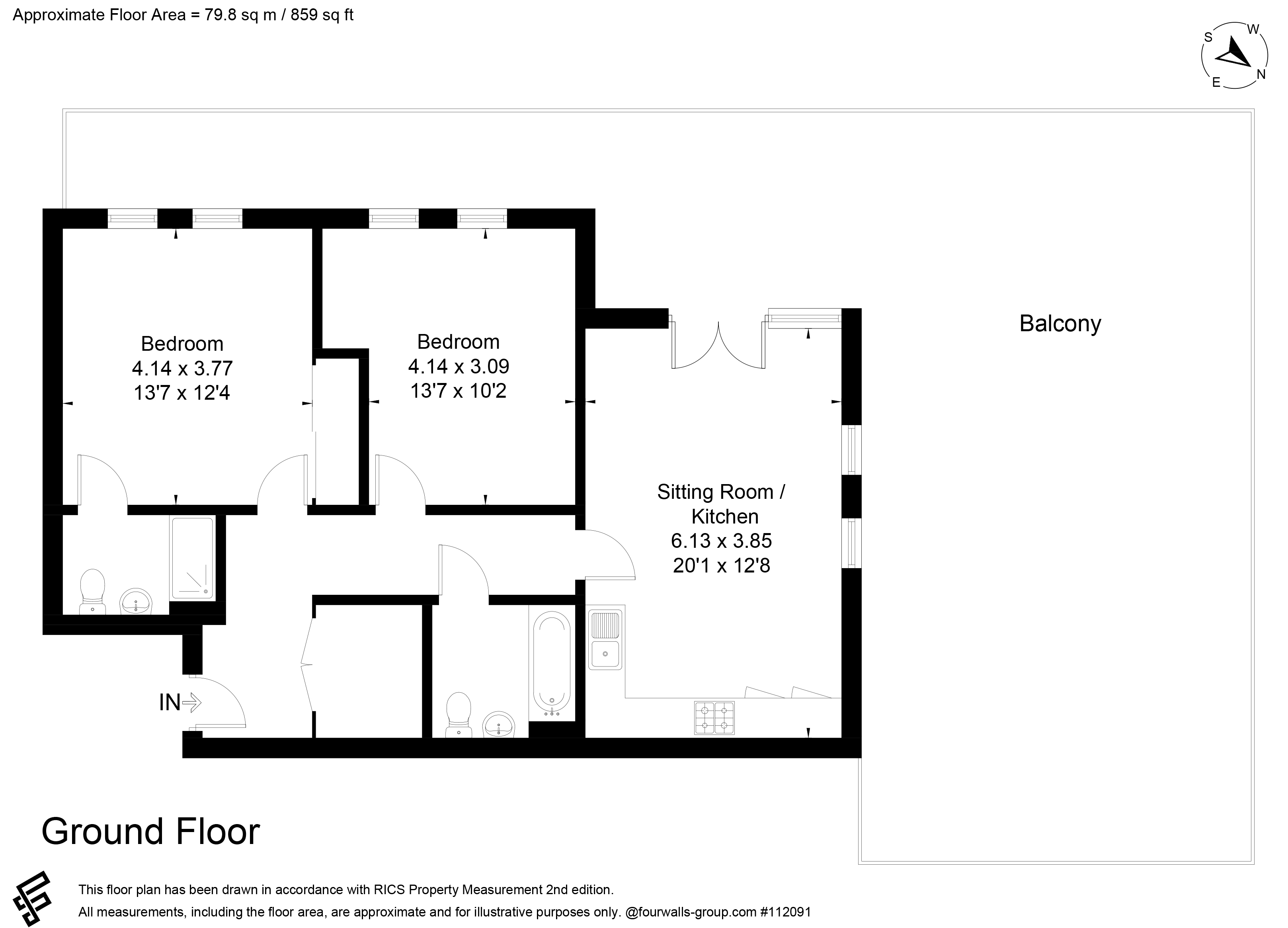 Chieftain Road, Longcross floorplan