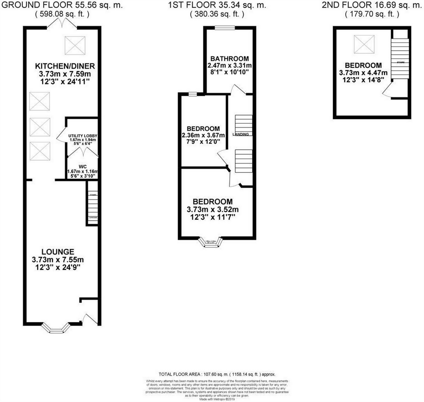 Kirby Road, Dunstable, Bedfordshire LU6, 3 bedroom end terrace house for sale 57208753