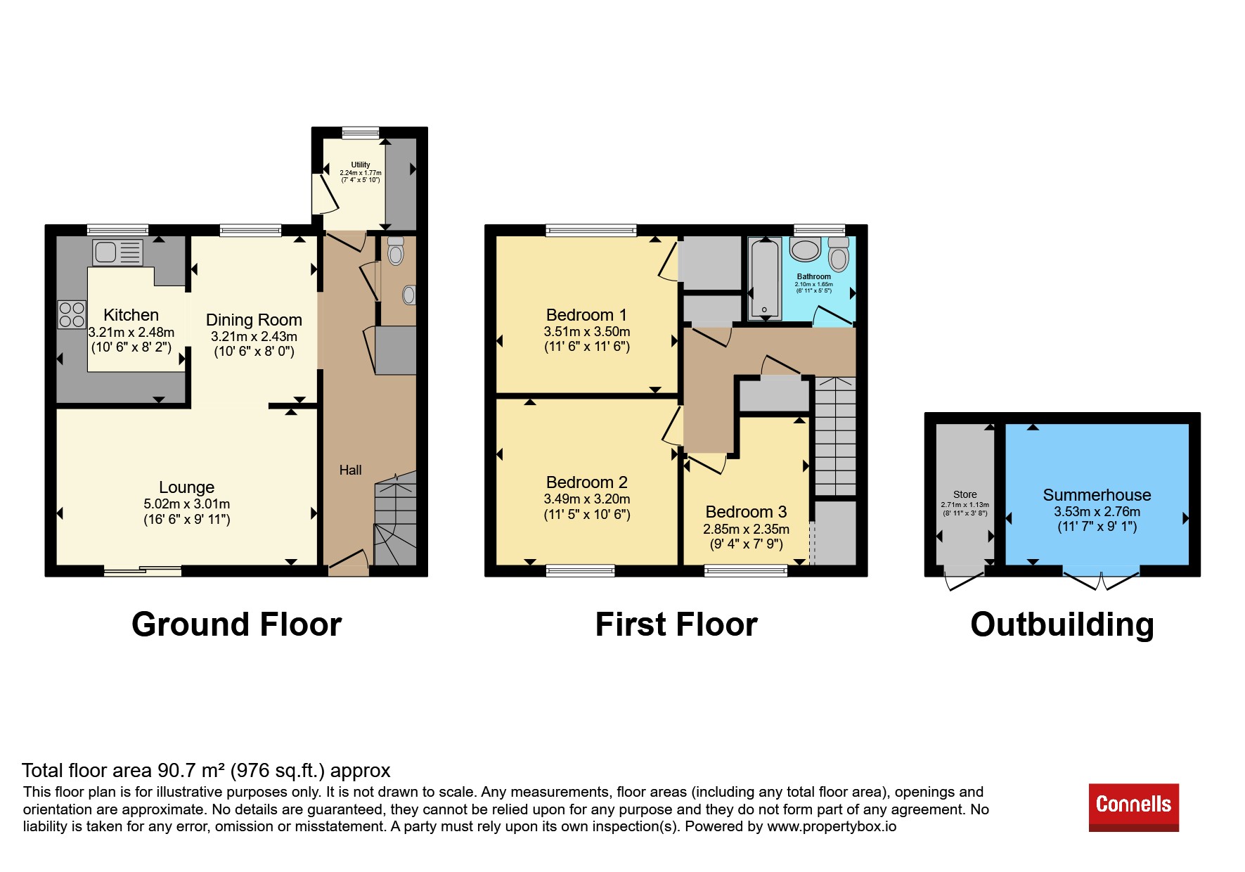22, Brixham Close, Stevenage floorplan