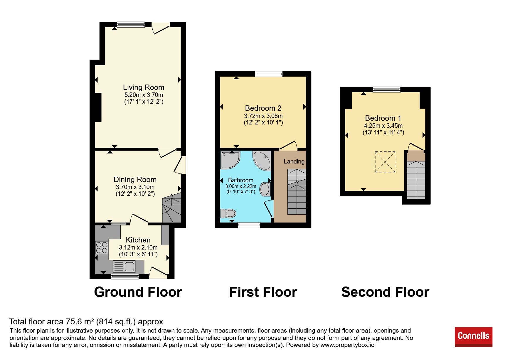 7, Parkfield Rank, Bristol floorplan